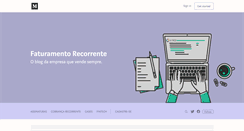 Desktop Screenshot of faturamentorecorrente.com